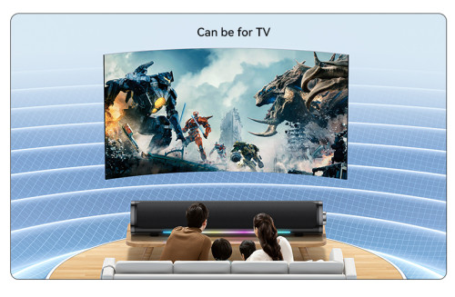 YSW27 10W 1200mAh Big Battery Support BT5.3 and Audio Cable With RGB Light Wireless Speaker
