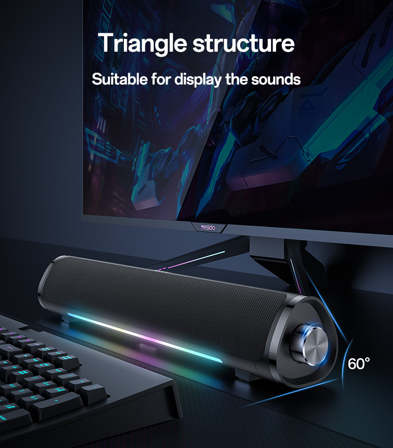 Yesido YSW27 10W Soundbar Wireless Bluetooth Speaker Details