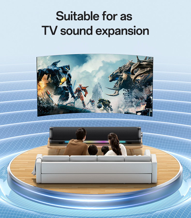 Yesido YSW27 10W Soundbar Wireless Bluetooth Speaker Details