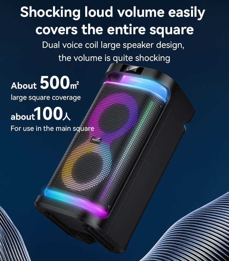 Yesido YSW29 40W Wireless Bluetooth Speaker Details
