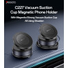 C227 360 Rotation Magnetic Vacuum Suction Cup Car Phone Holder Innovative Design for Mobile Phone