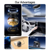 C227 360 Rotation Magnetic Vacuum Suction Cup Car Phone Holder Innovative Design for Mobile Phone