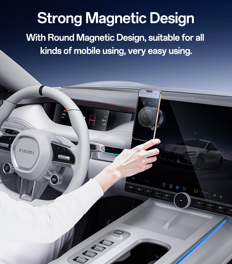 Yesido C227 Magnetic Vacuum Suction Cup Car Phone Holder details