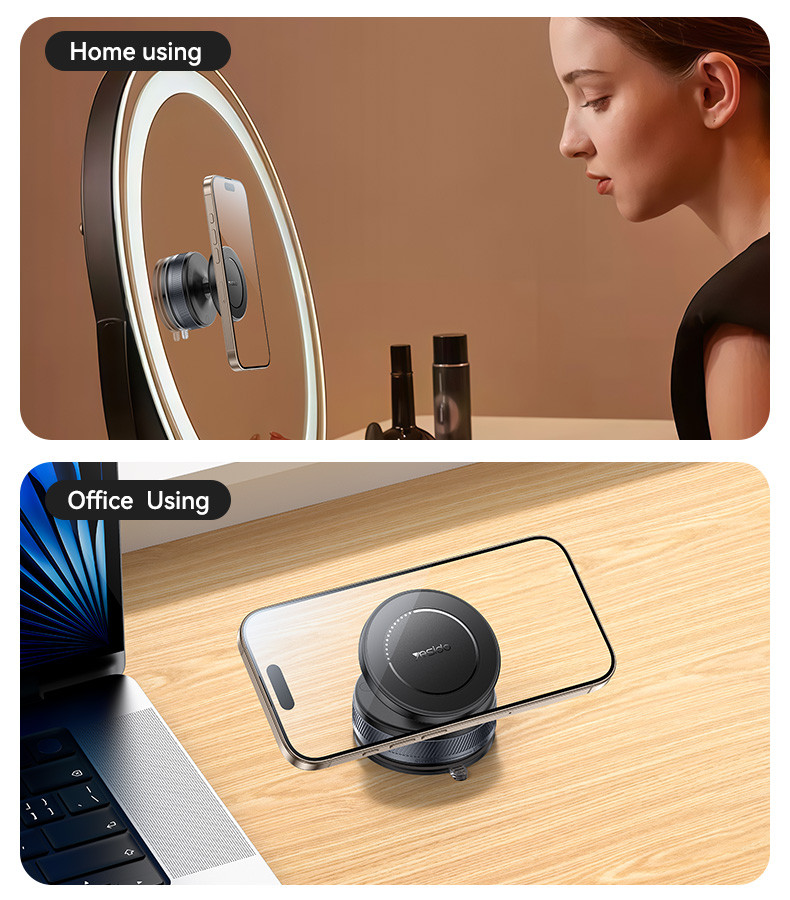 Yesido C227 Magnetic Vacuum Suction Cup Car Phone Holder details