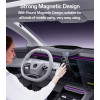C228 360 Rotation Foldable Clamp Arm Magnetic Vacuum Suction Cup Car Phone Holder Innovative Design