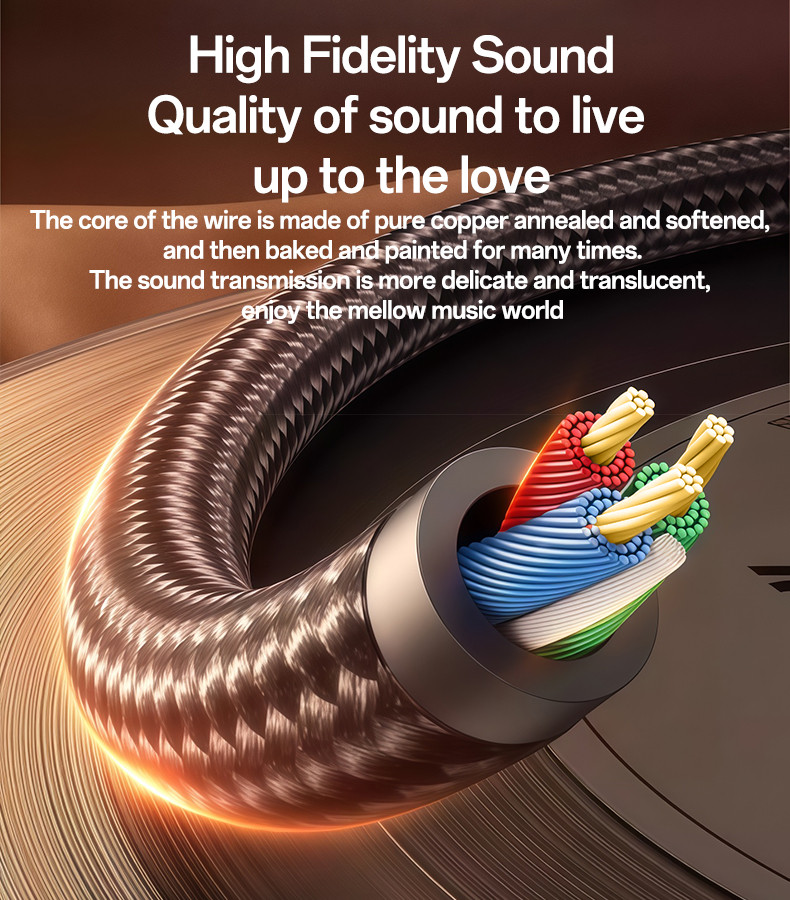 YAU46 USB to 3.5mm Audio Cable Details