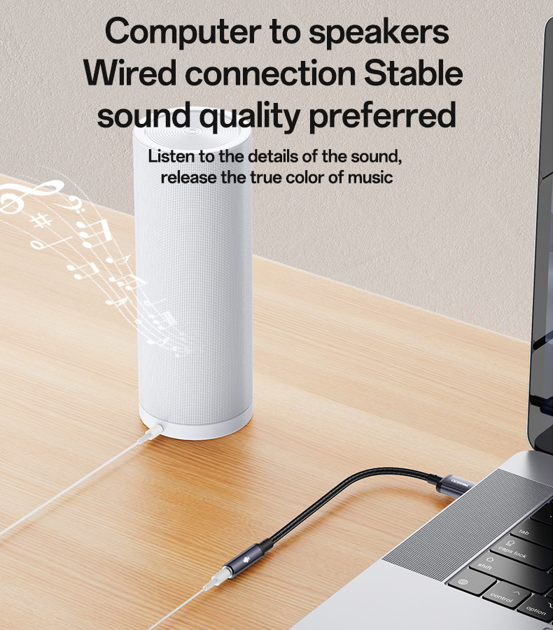 YAU46 USB to 3.5mm Audio Cable Details