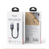 YAU46 Aluminum Alloy USB to 3.5MM High Ficelity Sound 48KHZ High Sampling Audio Cable
