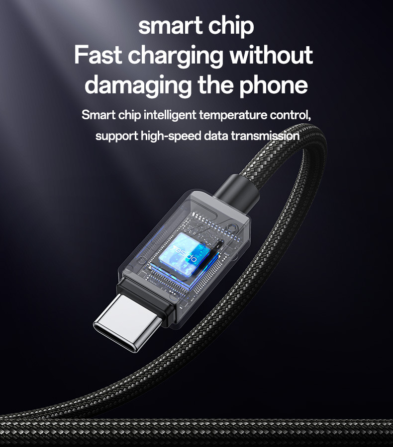 CA135C USB to Type-C 18W Fast Charging Flexible Thread Data Cable Details