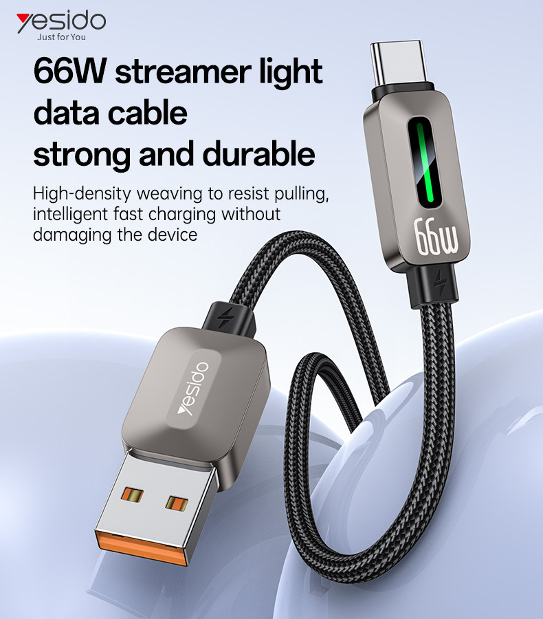 CA137C USB to Type-C 66W Fast Charging Data Cable