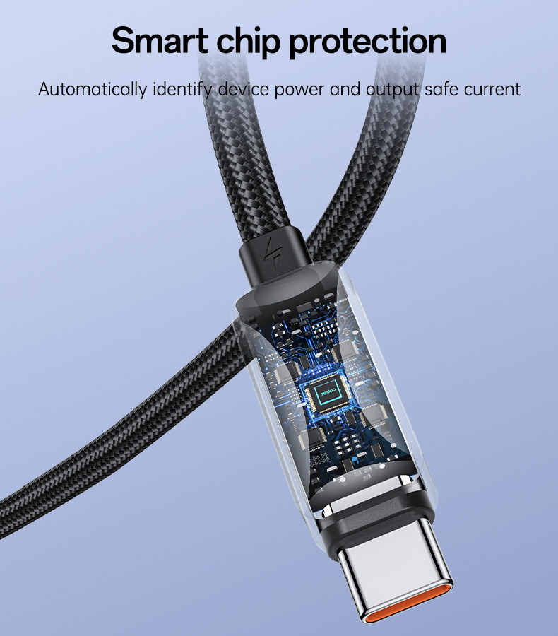 CA137C USB to Type-C 66W Fast Charging Data Cable Details