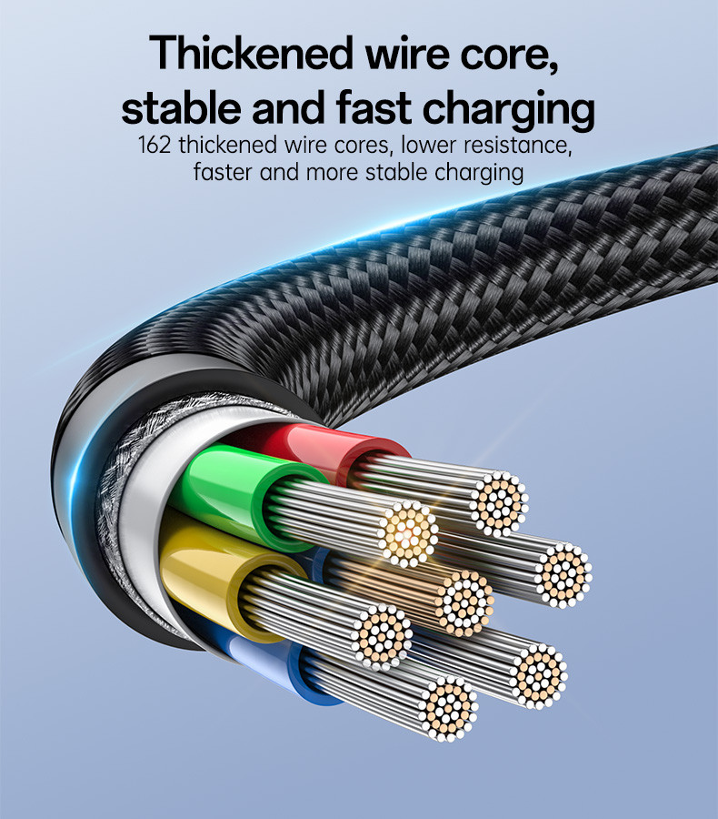 CA137C USB to Type-C 66W Fast Charging Data Cable Details