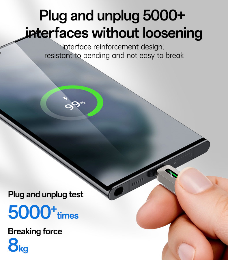 CA137C USB to Type-C 66W Fast Charging Data Cable Details
