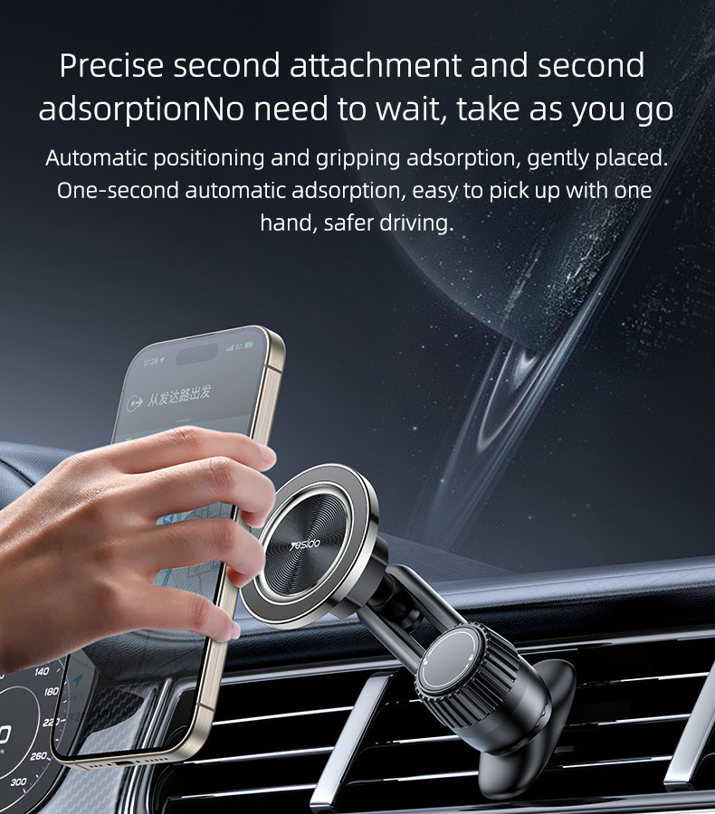 Yesido C168 Air Vent Magnetic Phone Holder details