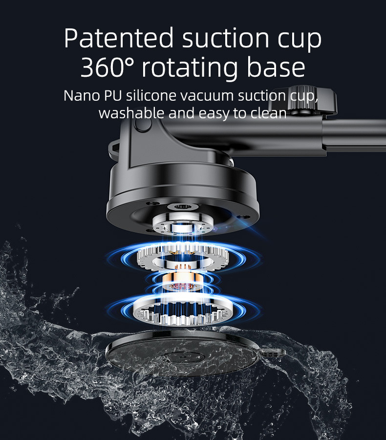 Yesido C179 Suction Cup Magnetic Car Phone Holder details