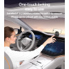 C272 360 Rotation One-touch Locking Nano Vacuum-level Suction Cup Dashboard Phone Holder