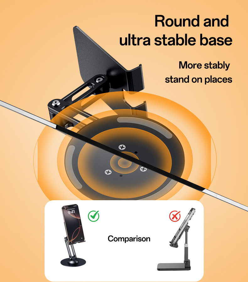 C300 Aluminum Alloy Table Phone Holder Details