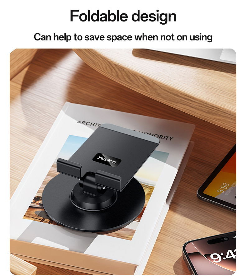 C300 Aluminum Alloy Table Phone Holder Details