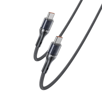 CA166 1.2M 240W Fast Charging Type-C to Type-C With 480Mbps Transfer Speed Data Cable