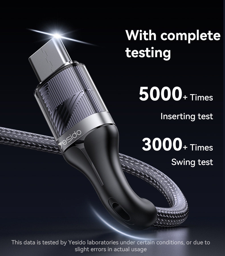 CA166 Type-C To Type-C 240W Fast Charging Data Cable Details