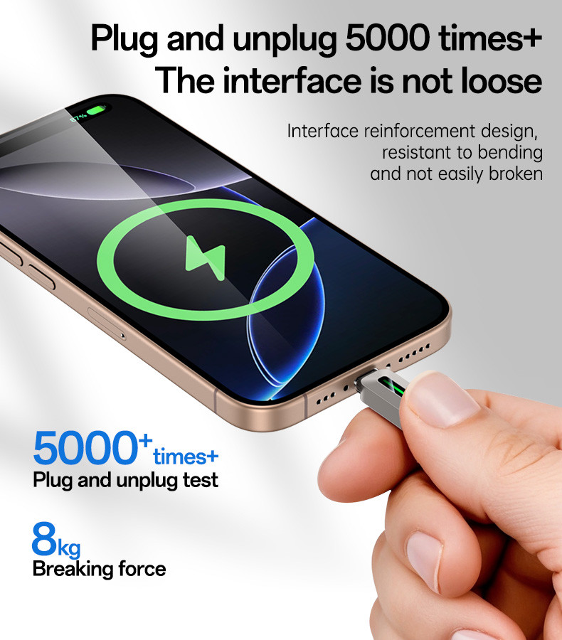 CA198 Type-C To Type-C 60W Fast Charging Data Cable Details
