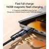 CA197 2 Meter 240W Fast Charging Type-C to Type-C/T 140W Magnetic Charging for IP Laptop Data Cable