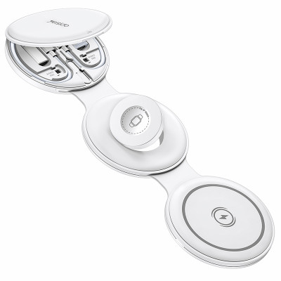DS29 18W Fast Charging Lightweight Design 5 in 1 Multi Function Foldable Wireless Charger