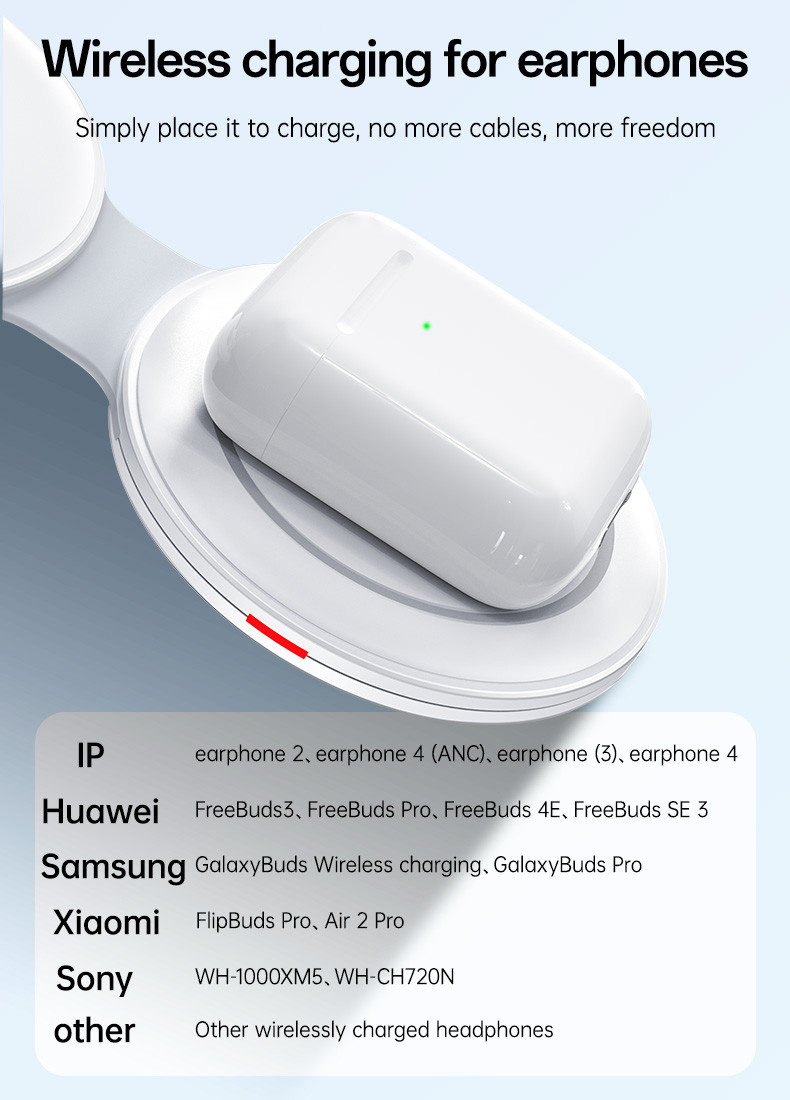 DS29 5 in 1 Multifunction Foldable Wireless Charger Details