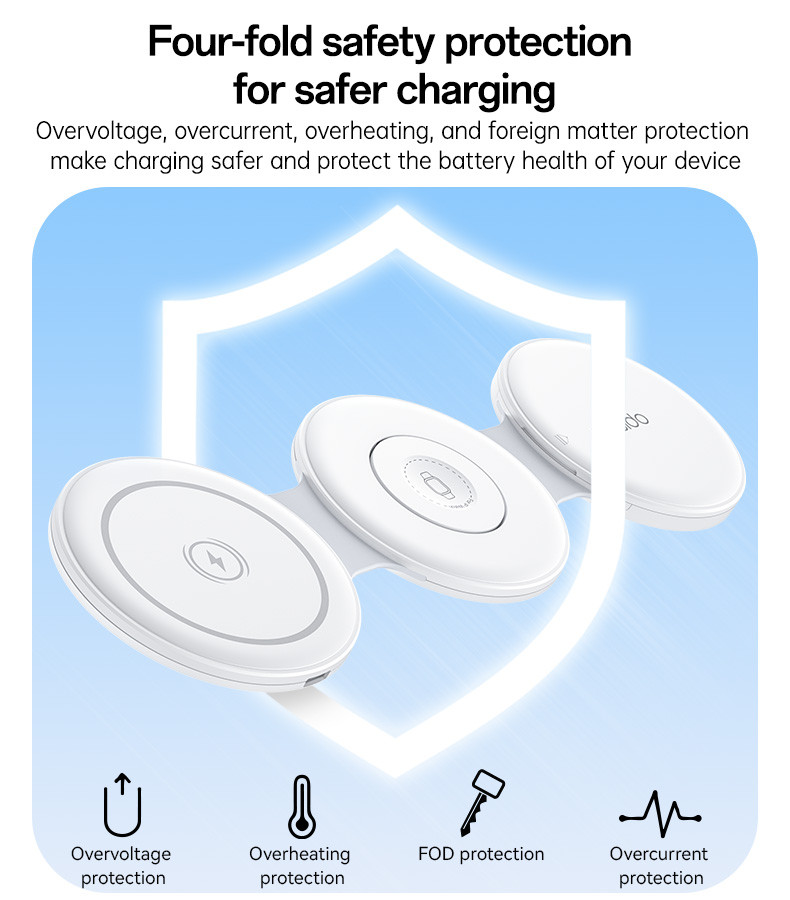 DS29 5 in 1 Multifunction Foldable Wireless Charger Details