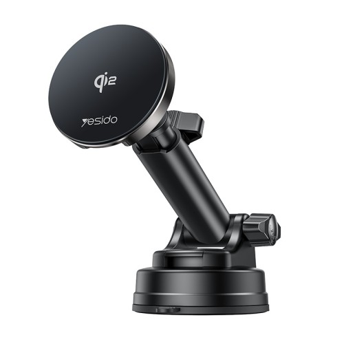 DS30 360 Rotating QI2 15W Wireless Fast Charging Phone Holder Air Outlet/Dashboard Car Phone Mount