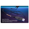 EK05 HD Microphone 3D Stereo Acoustics USB Interface RGB Gaming Wired Headset Wired Earphone