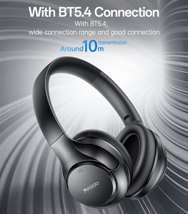 Yesido EP09 BT5.4 ANC&ENC Wireless Bluetooth Headset Details