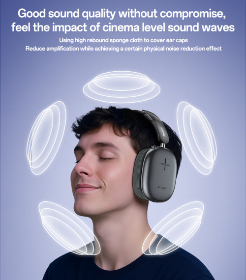 EP10 BT5.4 Free Tekescopic Adjustment 400mAh Wired&Wireless Headset Head Mounted BT Earphone
