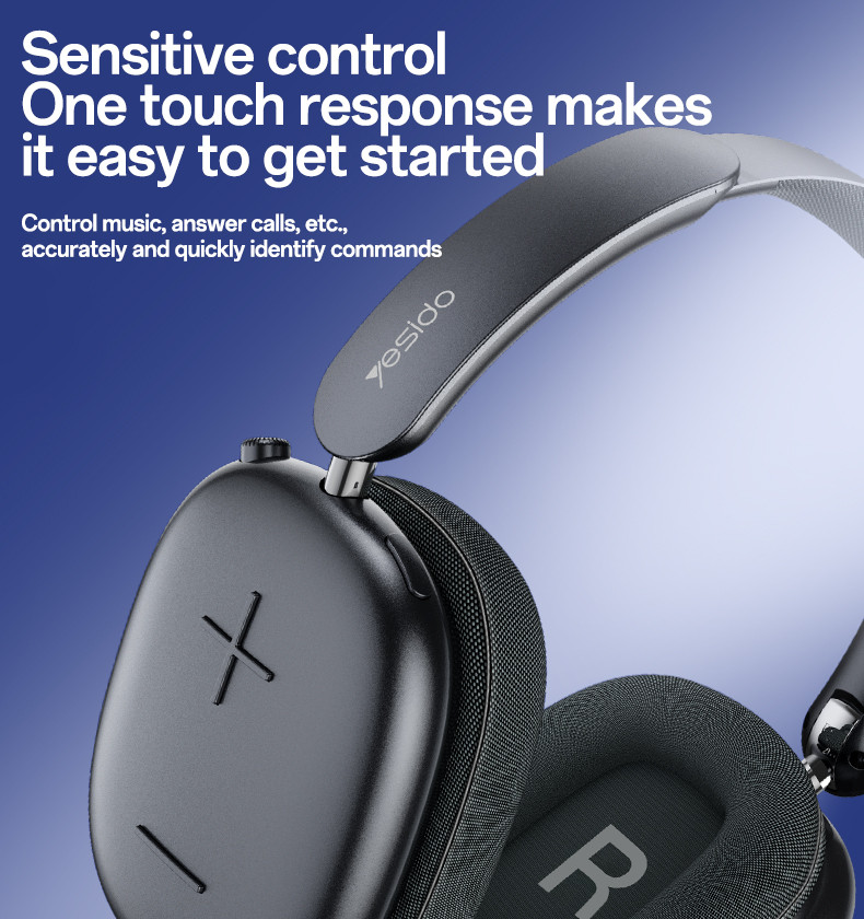 Yesido EP10 BT5.4 Wired&Wireless Bluetooth Headset Details