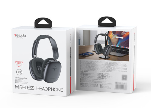EP10 BT5.4 Free Tekescopic Adjustment 400mAh Wired&Wireless Headset Head Mounted BT Earphone