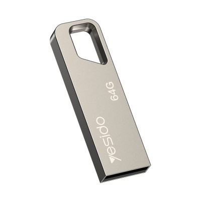 FL19 USB2.0 Fast Transfer Multiple Capacity Options Metal Casing Portable USB Flash Drive