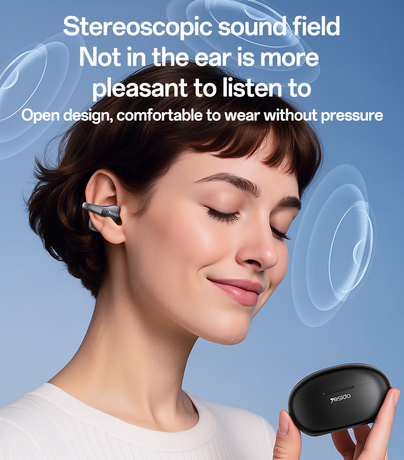 YSP27 BT5.4 OWS Clipping Wireless Earphone Details