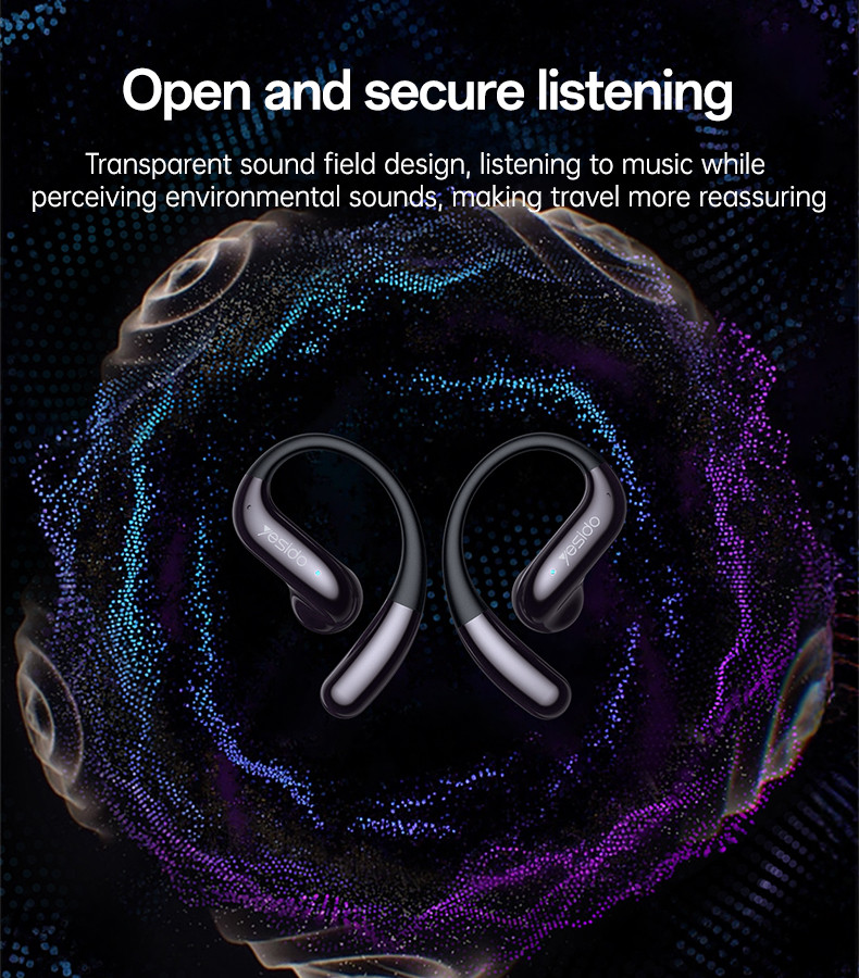 YSP28 BT5.4 ENC Noise Reduction OWS Wireless Earphone Details