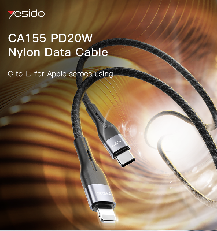 CA155 20W Type-C to Lightning Data Cable