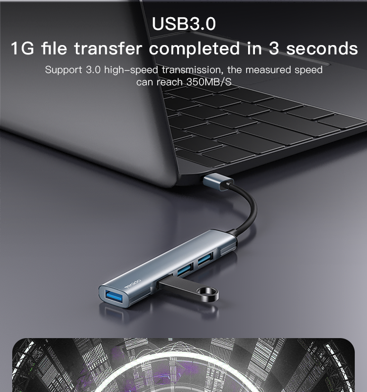 HB18 USB to USB and Charging USB Hub Details