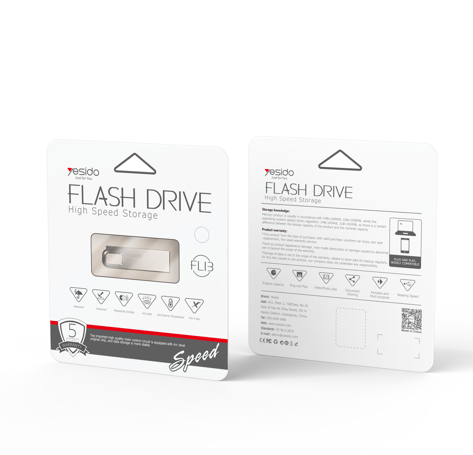 FL13 USB Flash Disk Packaging