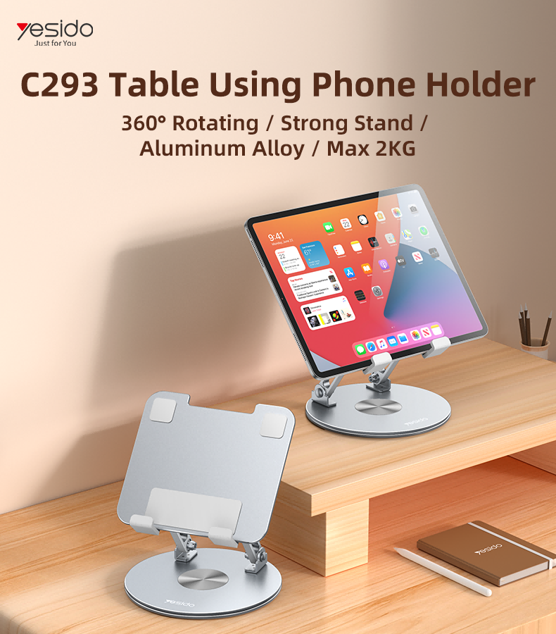 C293 Aluminum Alloy Tablet Holder