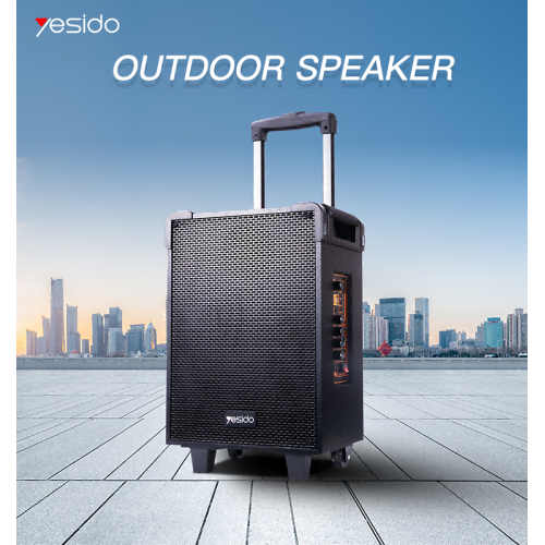 YSW15 BT Speaker|Portable Drawbar Professional Speakers|Lossless Sound Quality Loud Outdoor Speakers