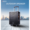 YSW16 Drawbar Portable Outdoor Speaker|Professional Bt Speaker With Microphone Storage Hole