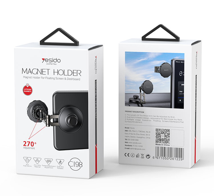 C198 Magsafe Magnetic Phone Holder Packaging