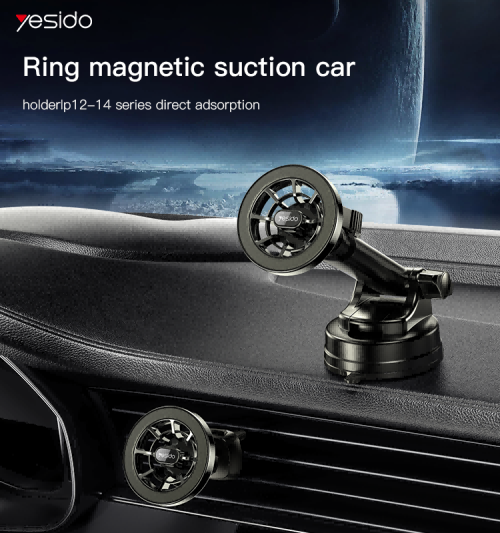 C158 Long Arm 360 Rotation Dashboard Air Vent Magnetic Car Phone Holder For iPhone 12 13 14