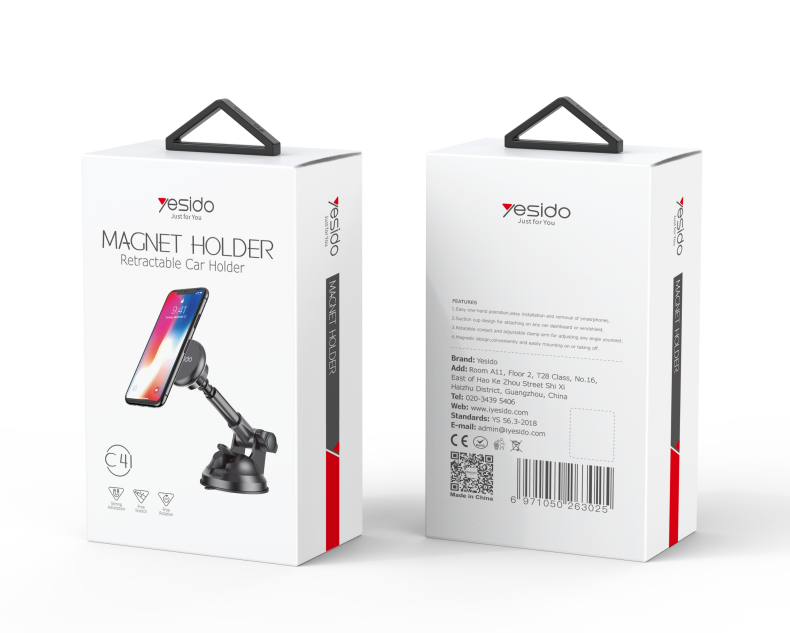 C41 Magnetic Phone Holder  Packaging