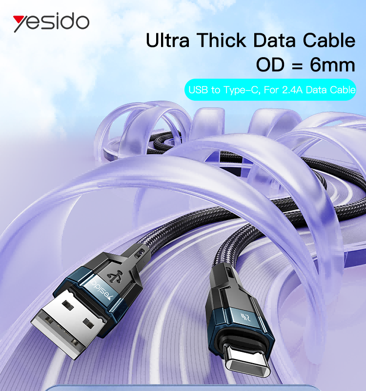 CA106 USB To Type-C/Lightning/Micro Data Cable