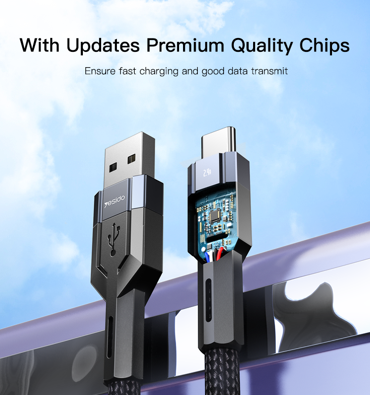 CA106 USB To Type-C/Lightning/Micro Data Cable Details