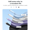 CA119L 1Meter 10W Liquid Silicone Cable USB To Lightning Data Cable